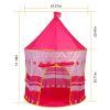 Kids Play Tent Foldable Pop Up Children Play Tent Portable Baby Play House Castle W/ Carry Bag Indoor Outdoor Use